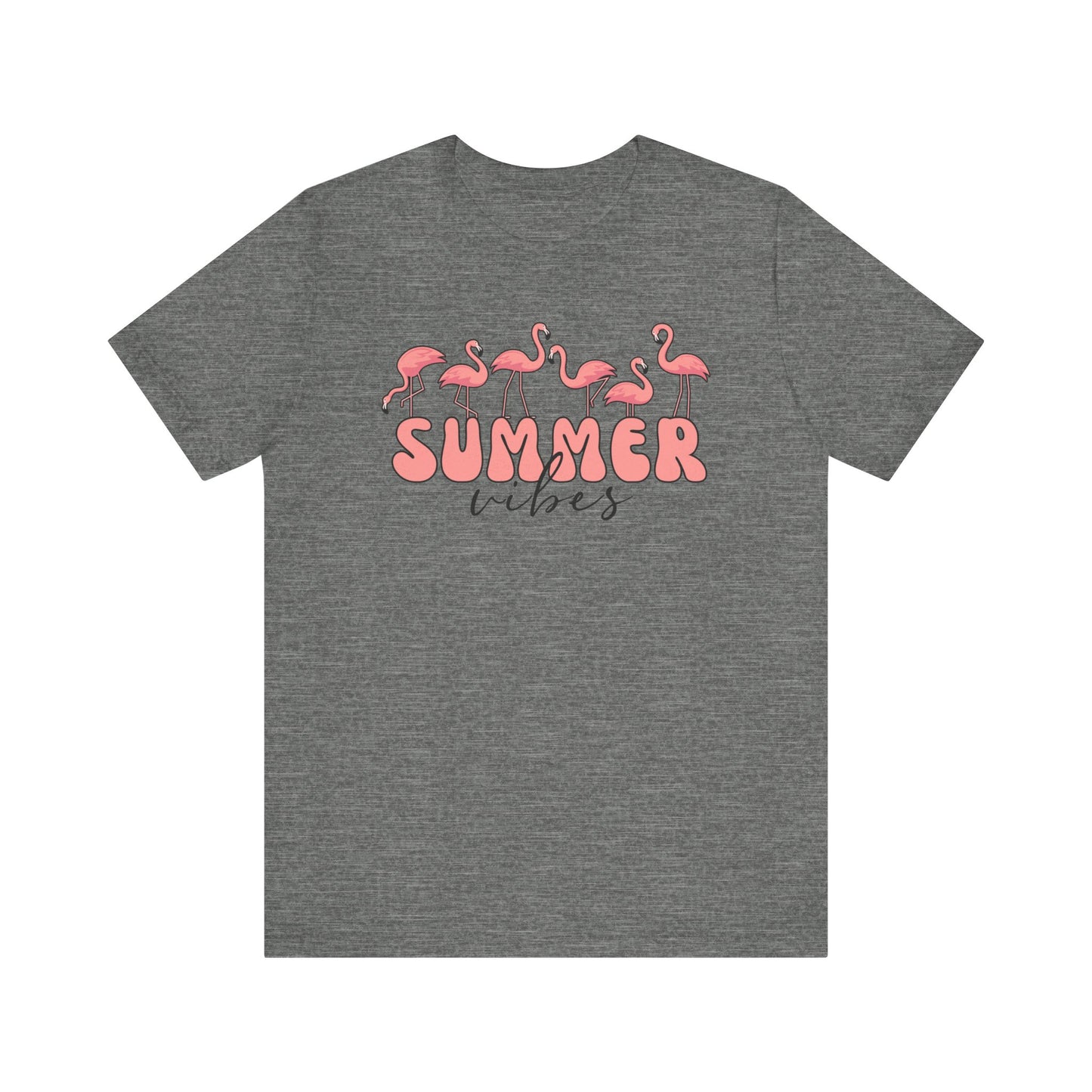 Summer Vibes Flamingo T-Shirt