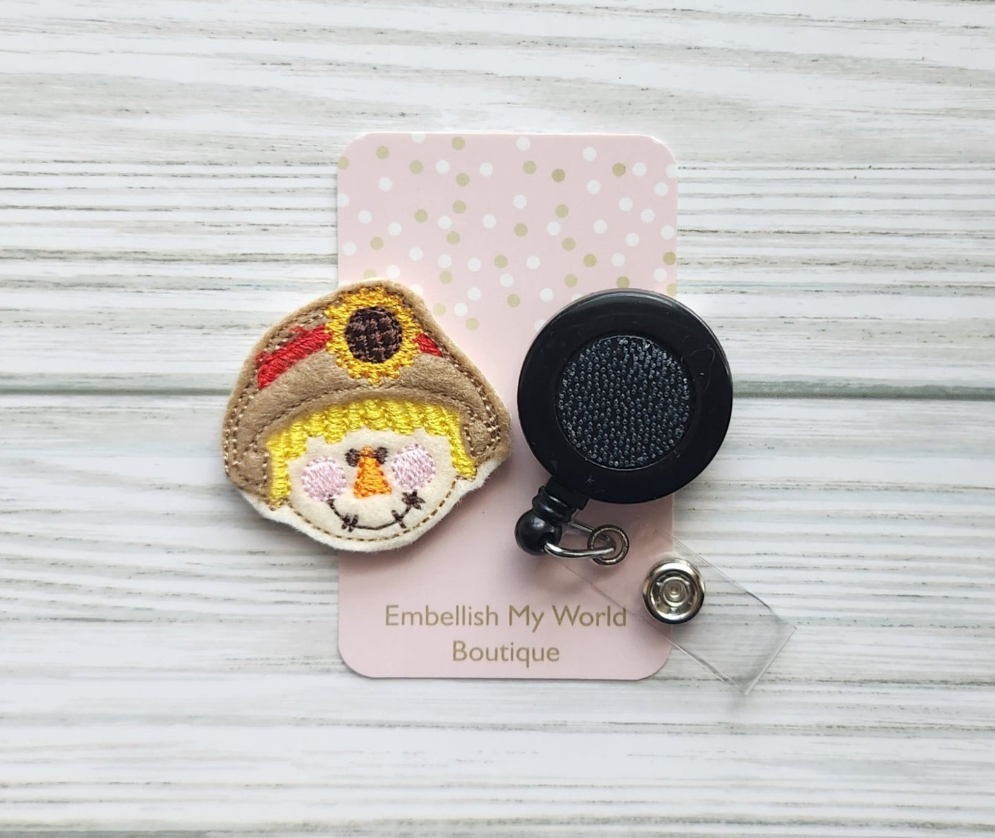 Scarecrow Badge Topper