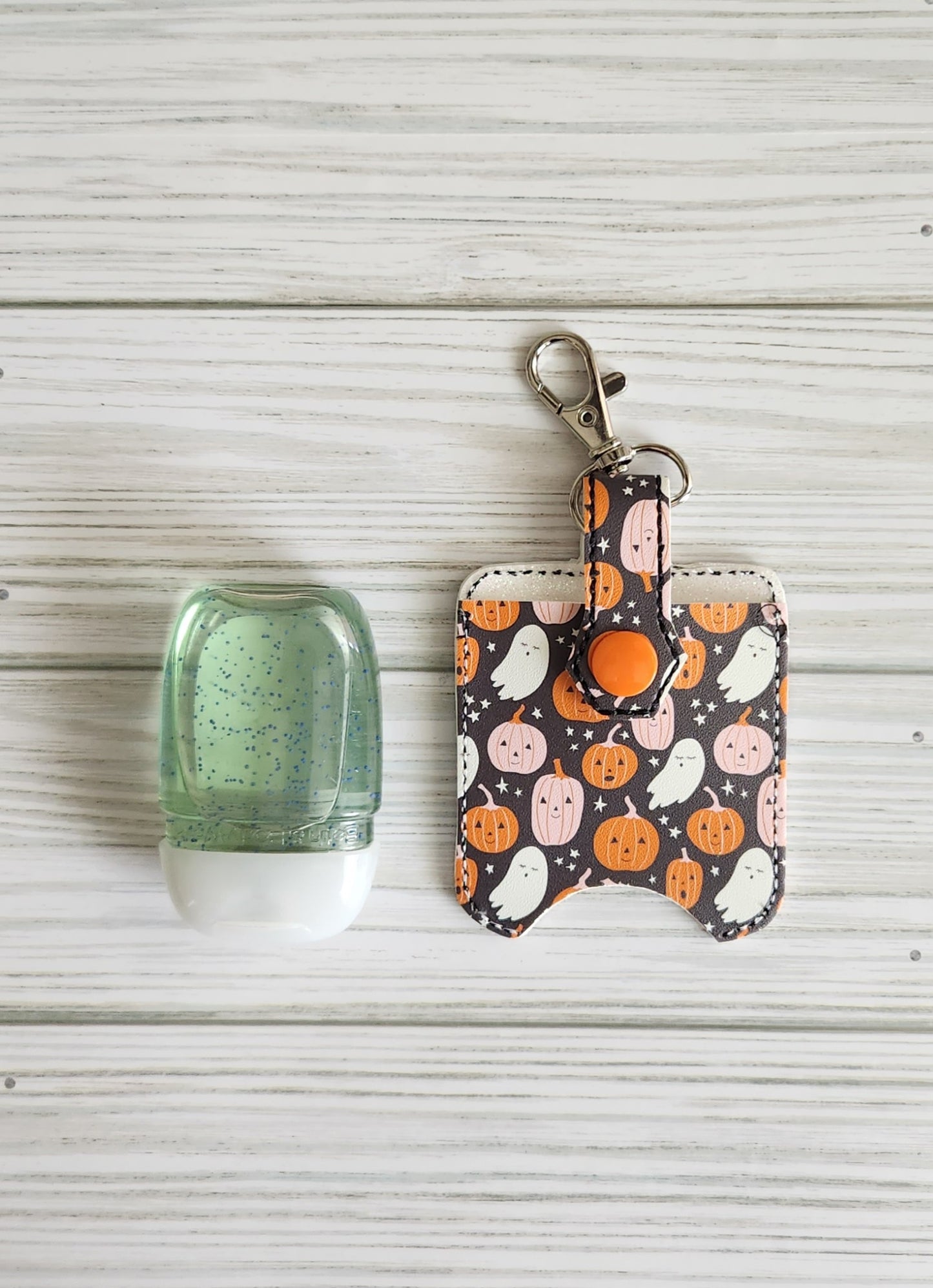 Halloween Sanitizer Holder- Ghosts and Pumpkins
