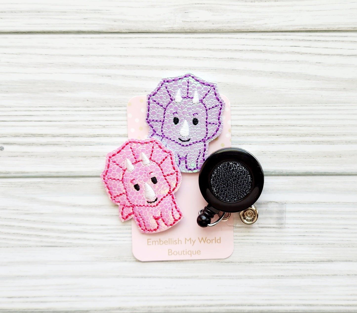 Dinosaur Badge Topper