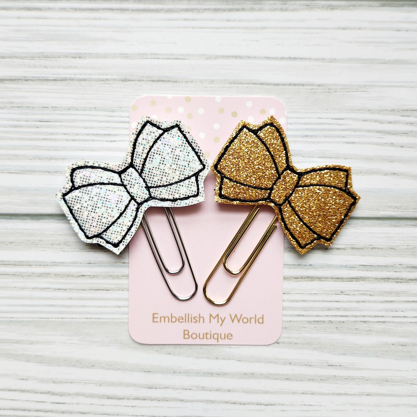Bow Planner Clip/ Bookmark