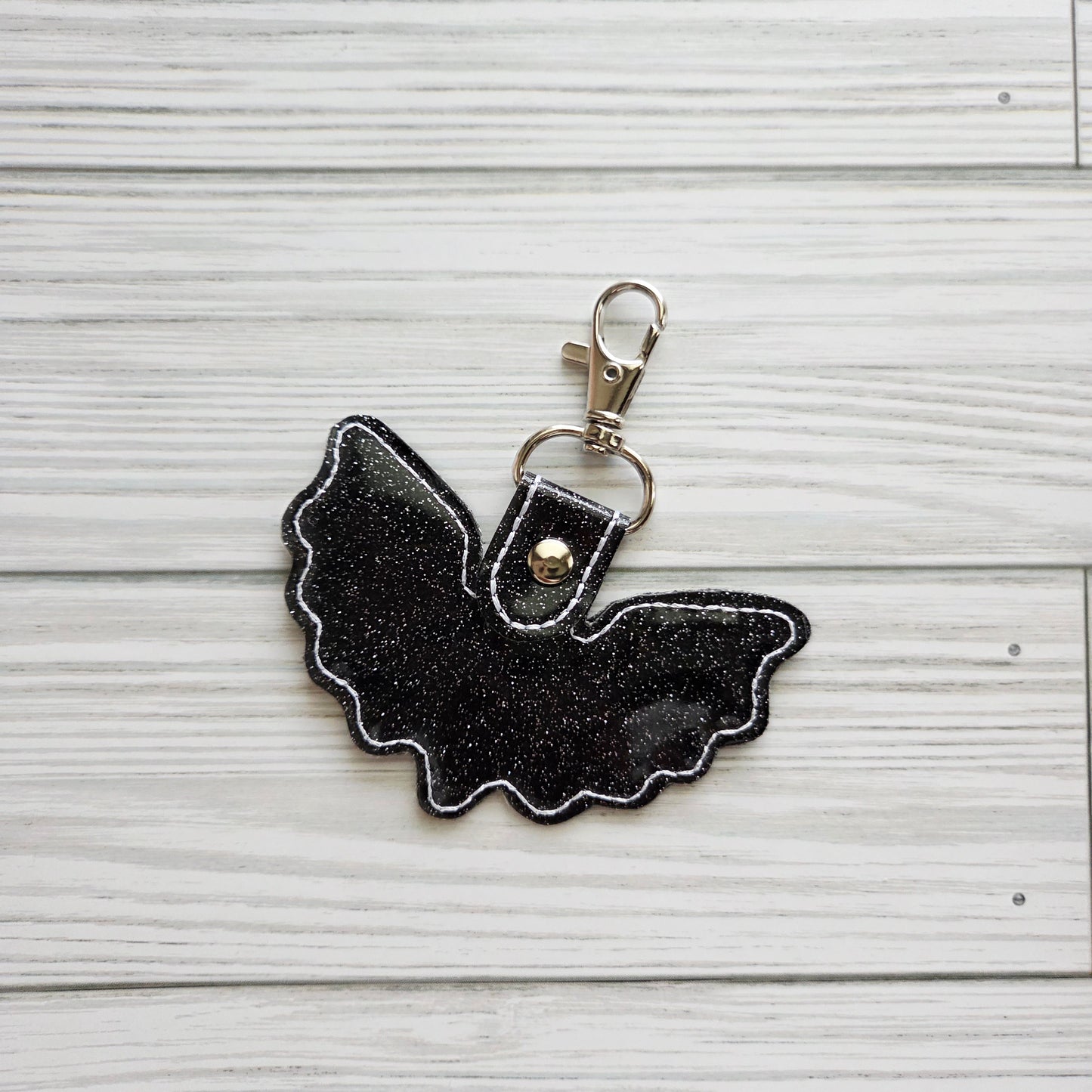 Black Bat Keychain/ Bag Charm