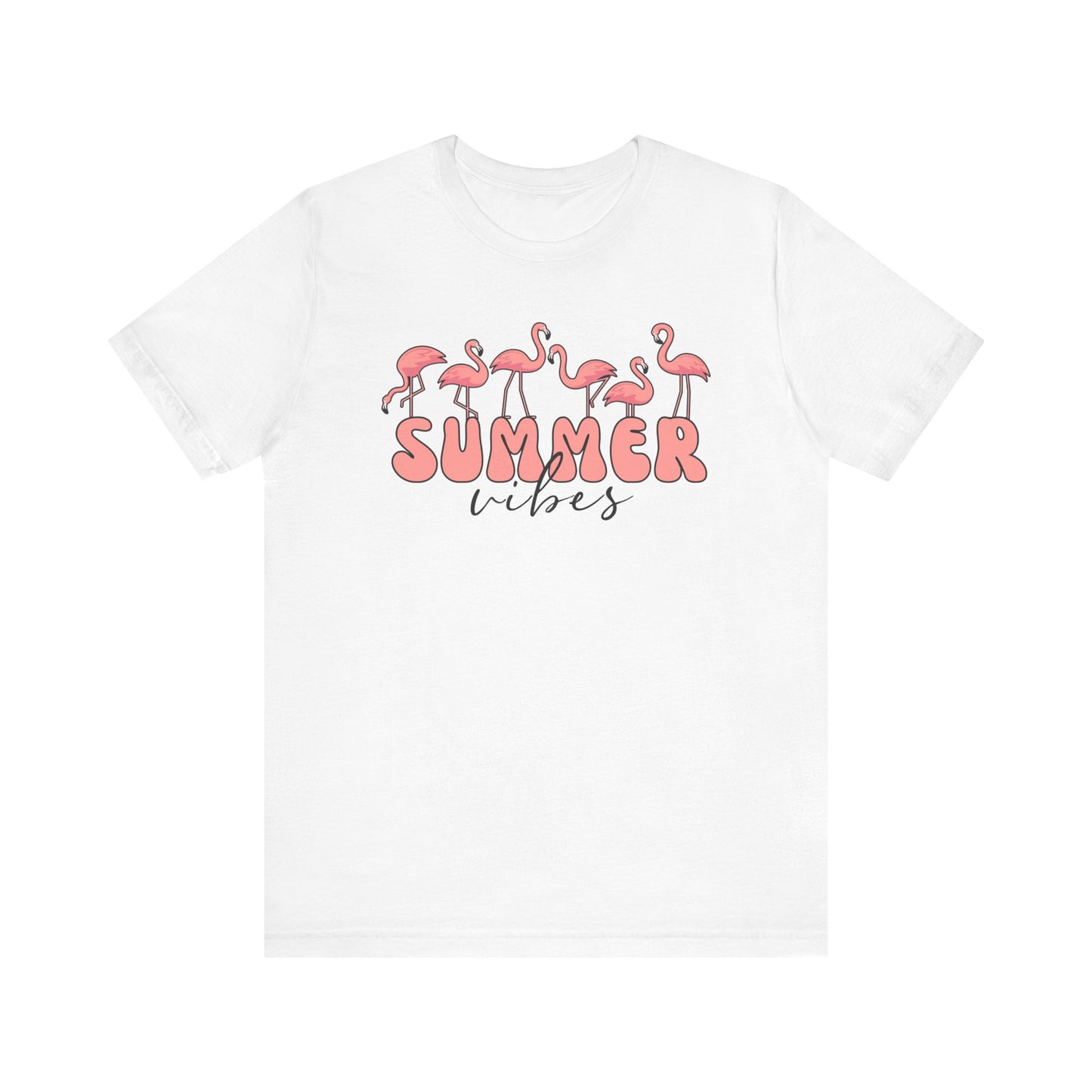 Summer Vibes Flamingo T-Shirt
