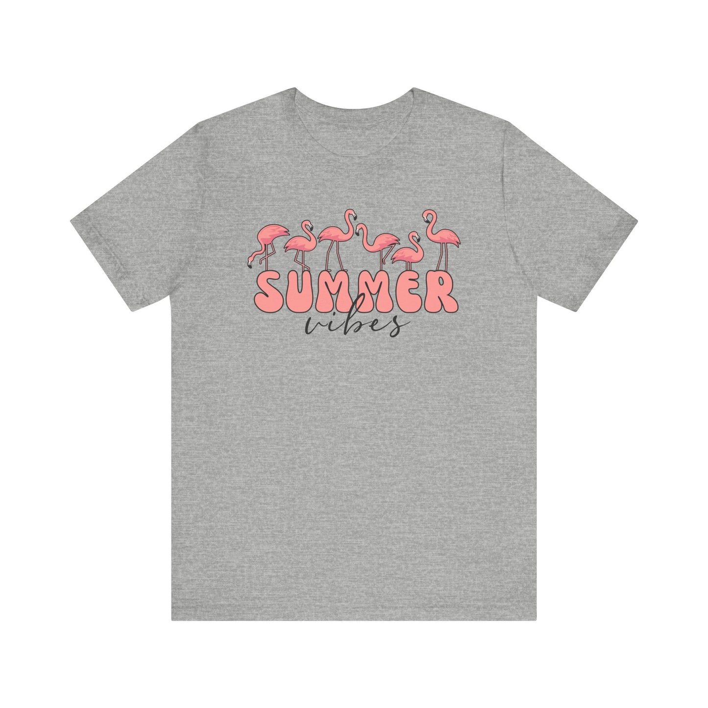 Summer Vibes Flamingo T-Shirt