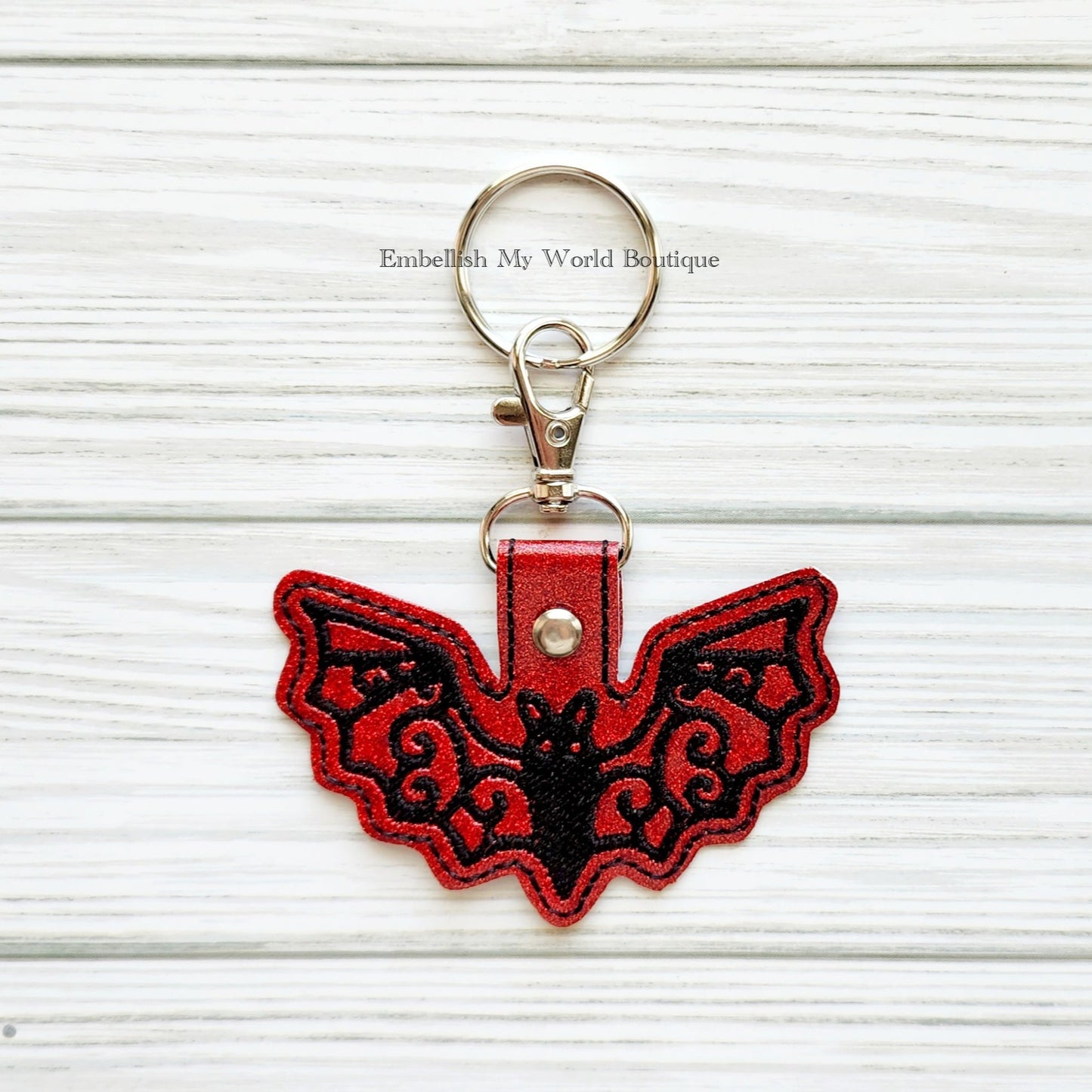 Red Bat Keychain