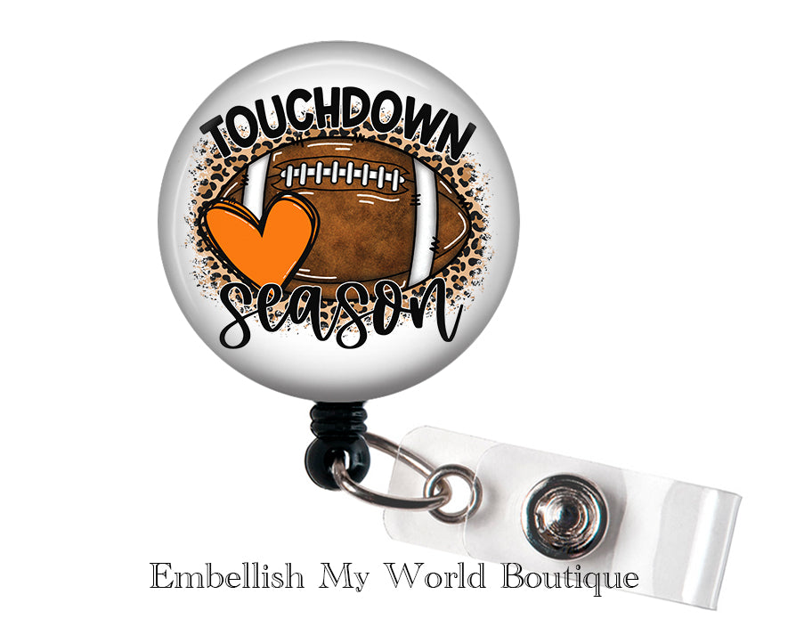 "Touchdown Season" Football Fall Badge Reel