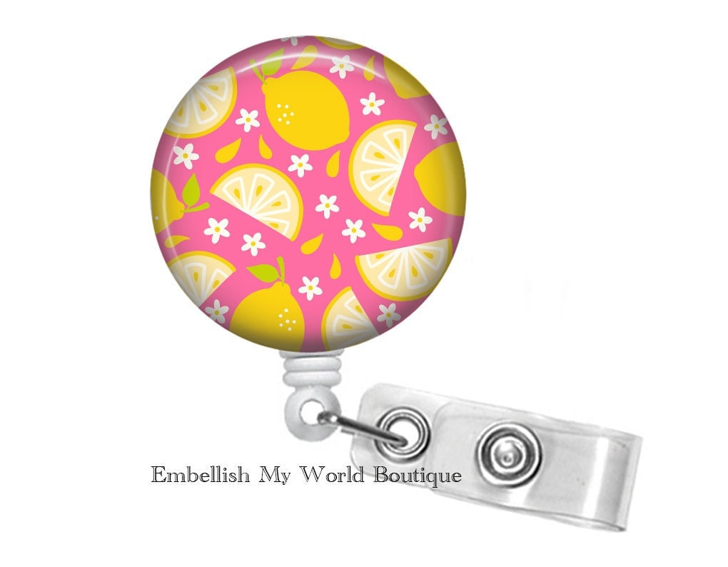 Lemon Slice Badge Reel