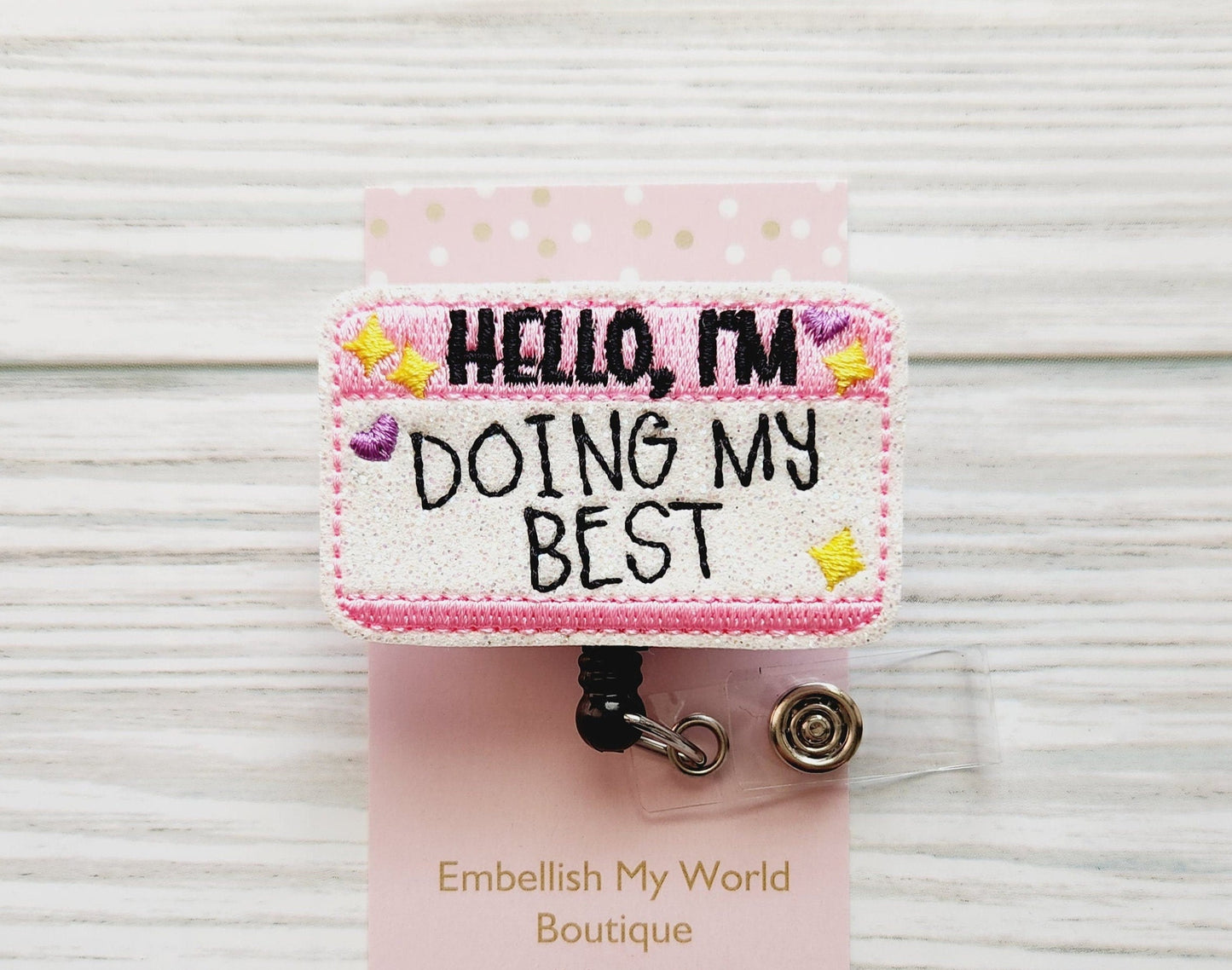 "Doing My Best" Badge Reel