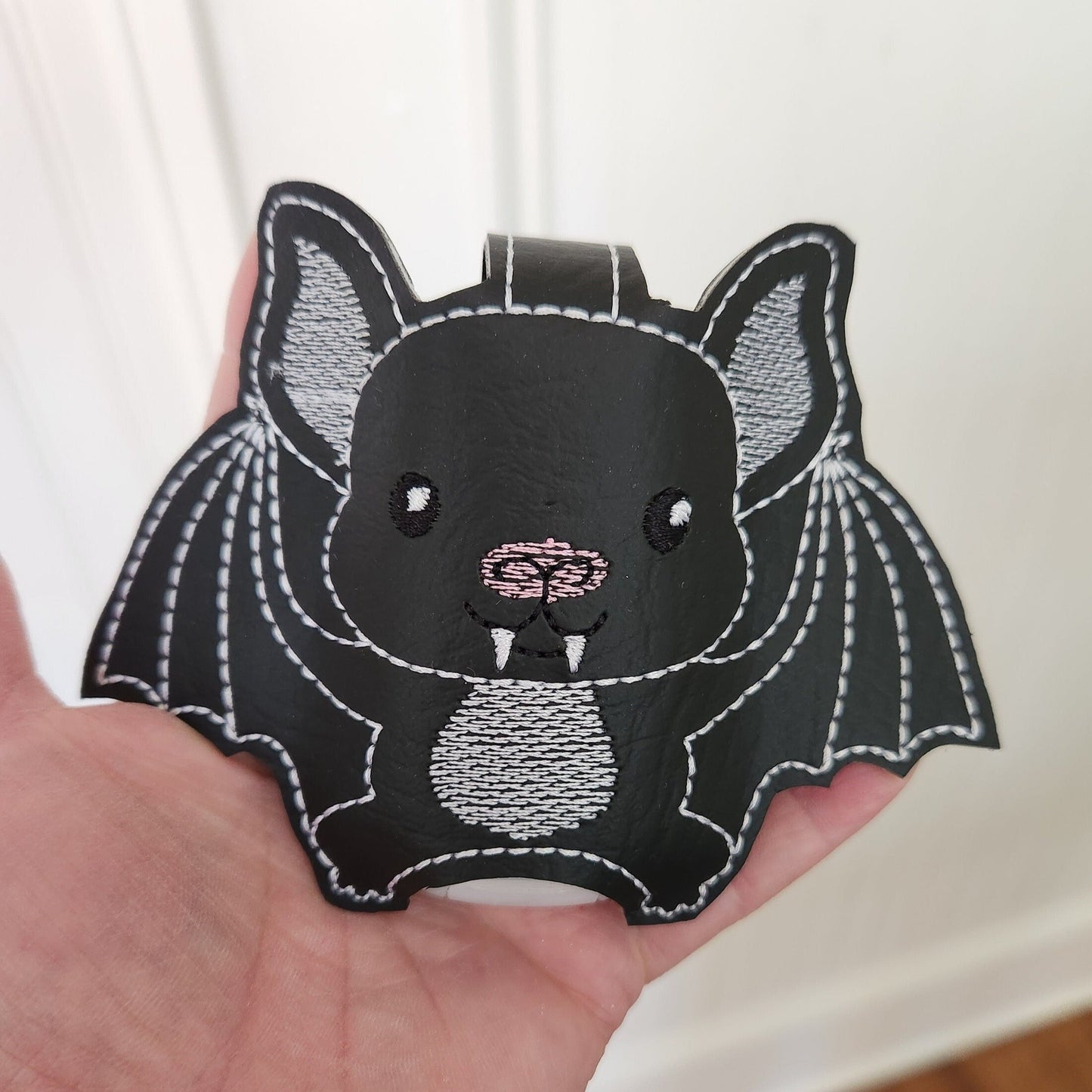 Black Bat Sanitizer Holder