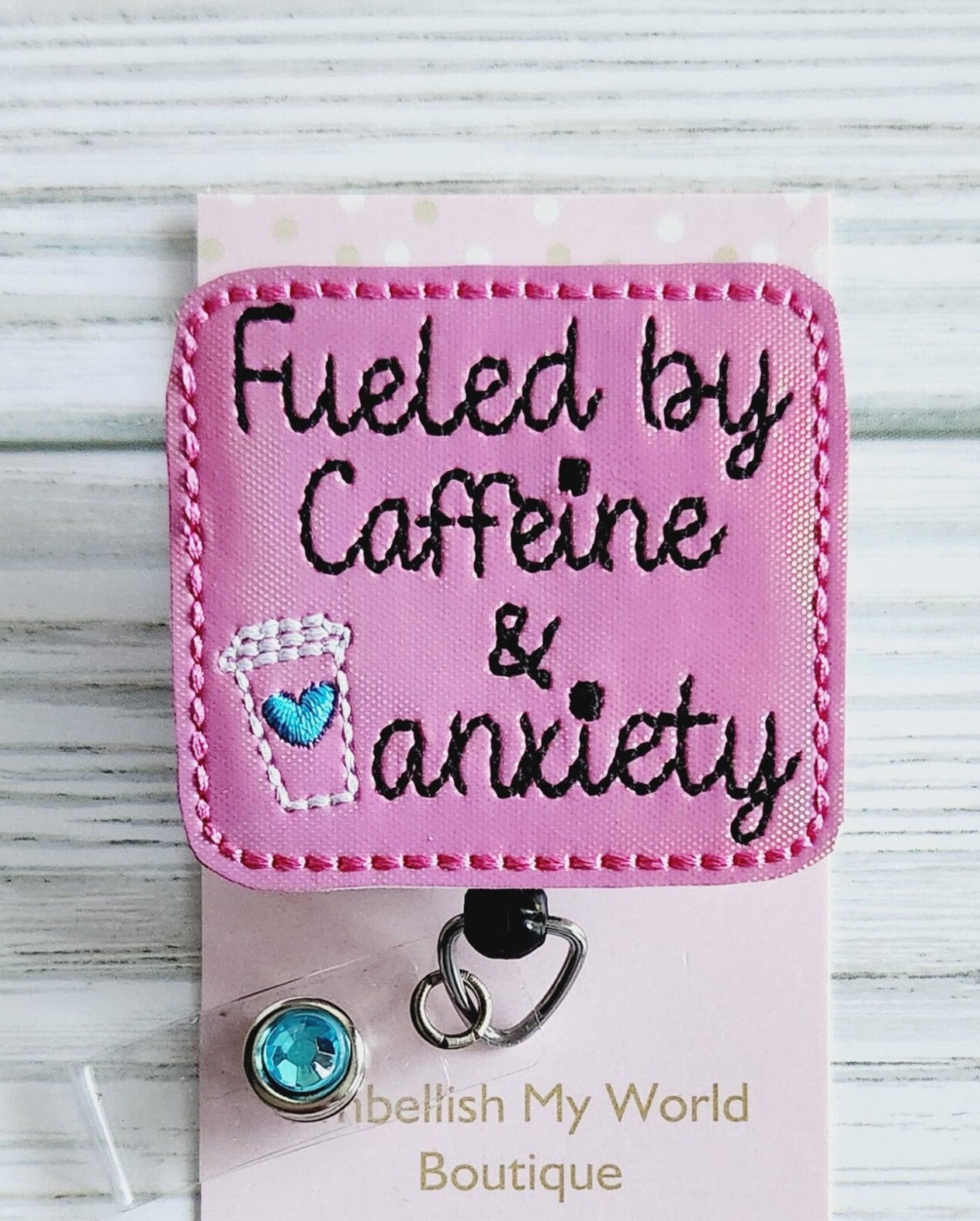 "Fueled By Caffeine and Anxiety" Badge Reel
