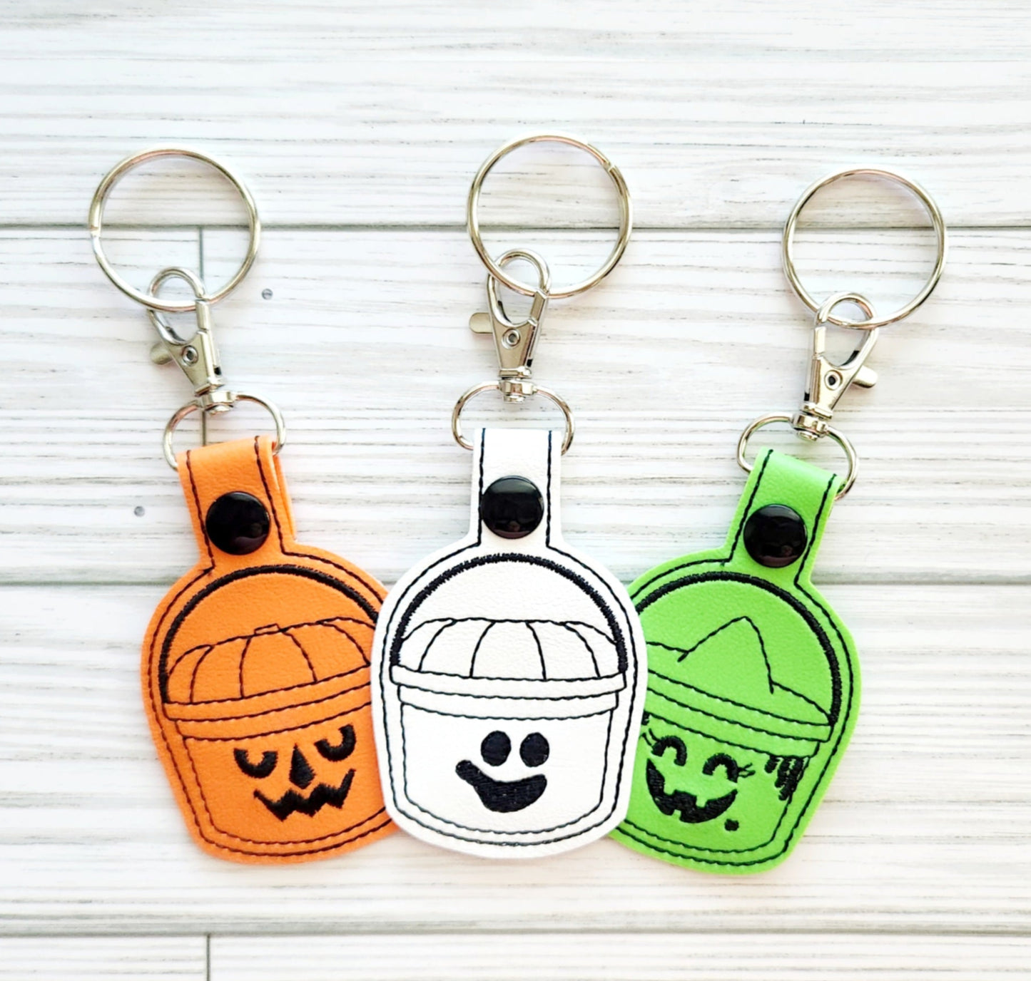 Halloween Treat Bucket Keychain/Bag Charm