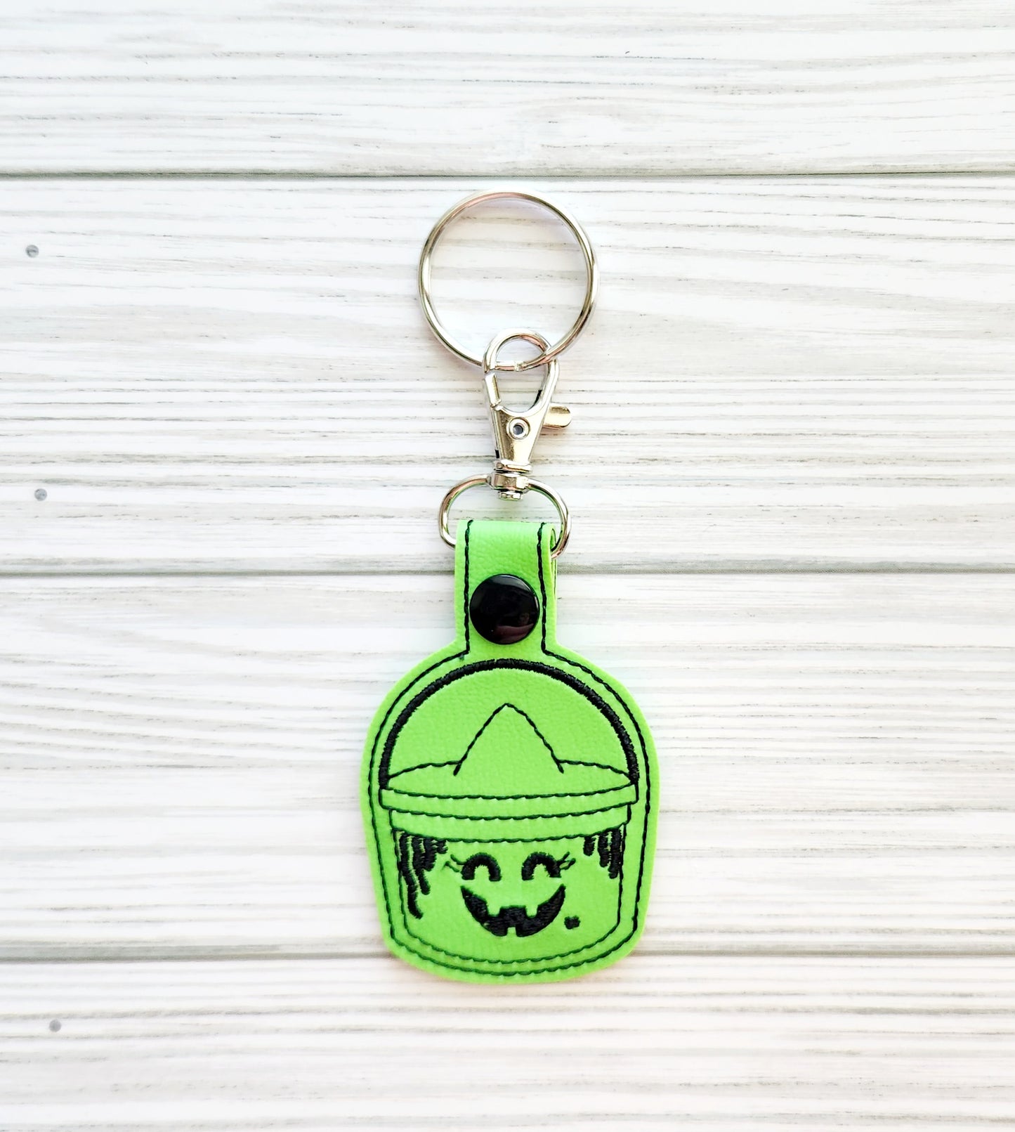 Halloween Treat Bucket Keychain/Bag Charm