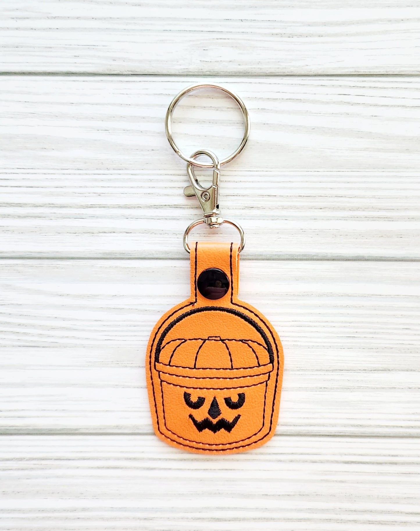 Halloween Treat Bucket Keychain/Bag Charm