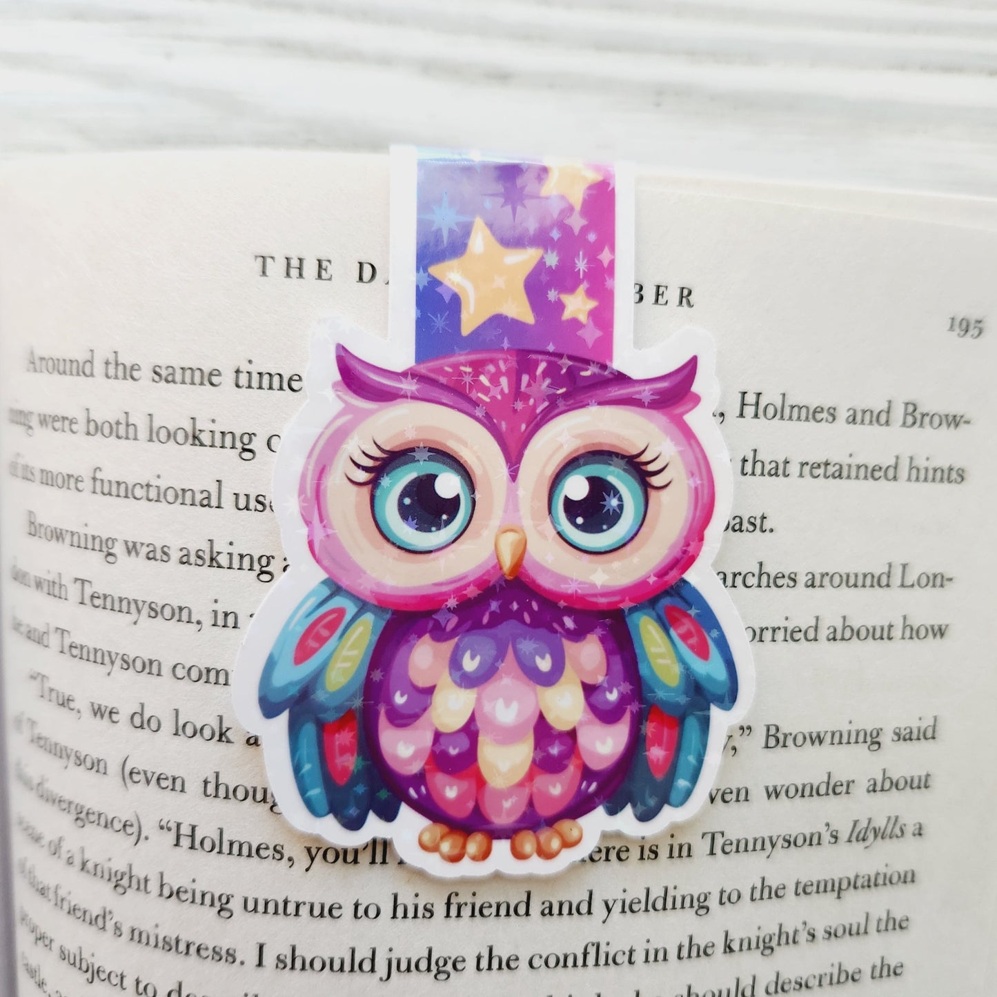 Owl Magnetic Bookmark