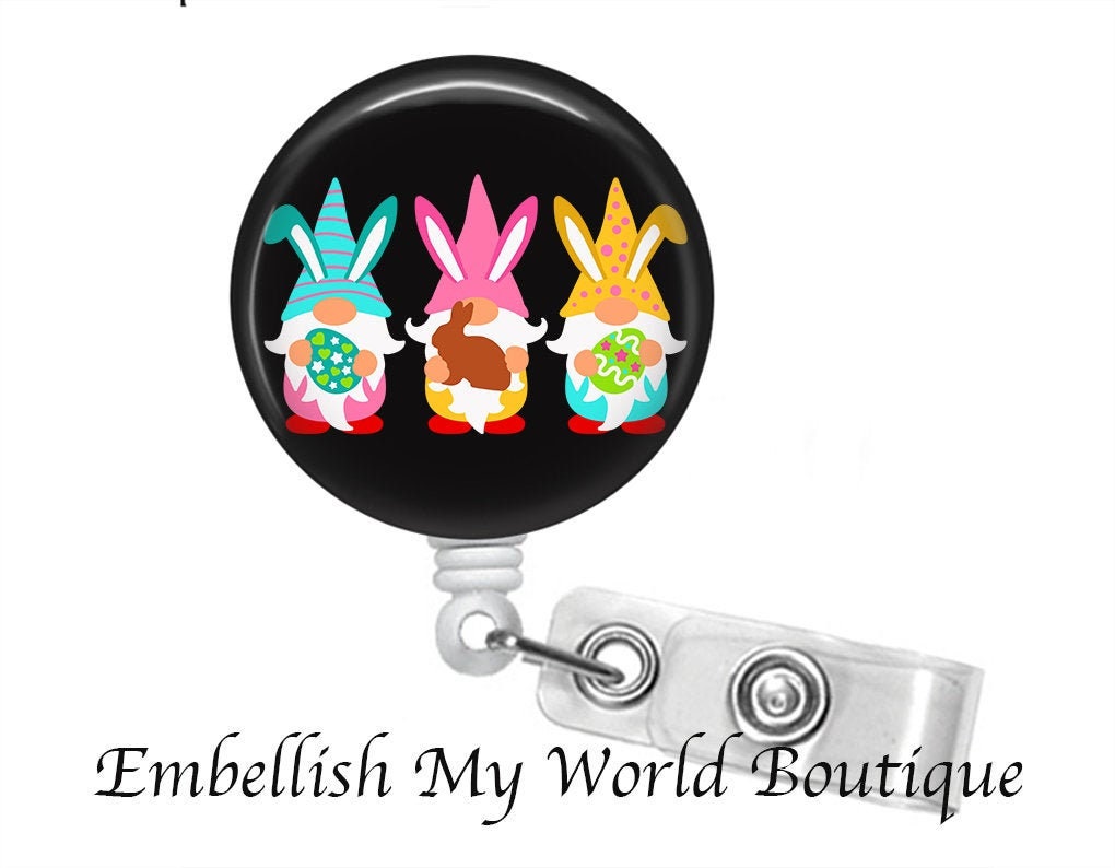 Easter Gnomes Badge Reel